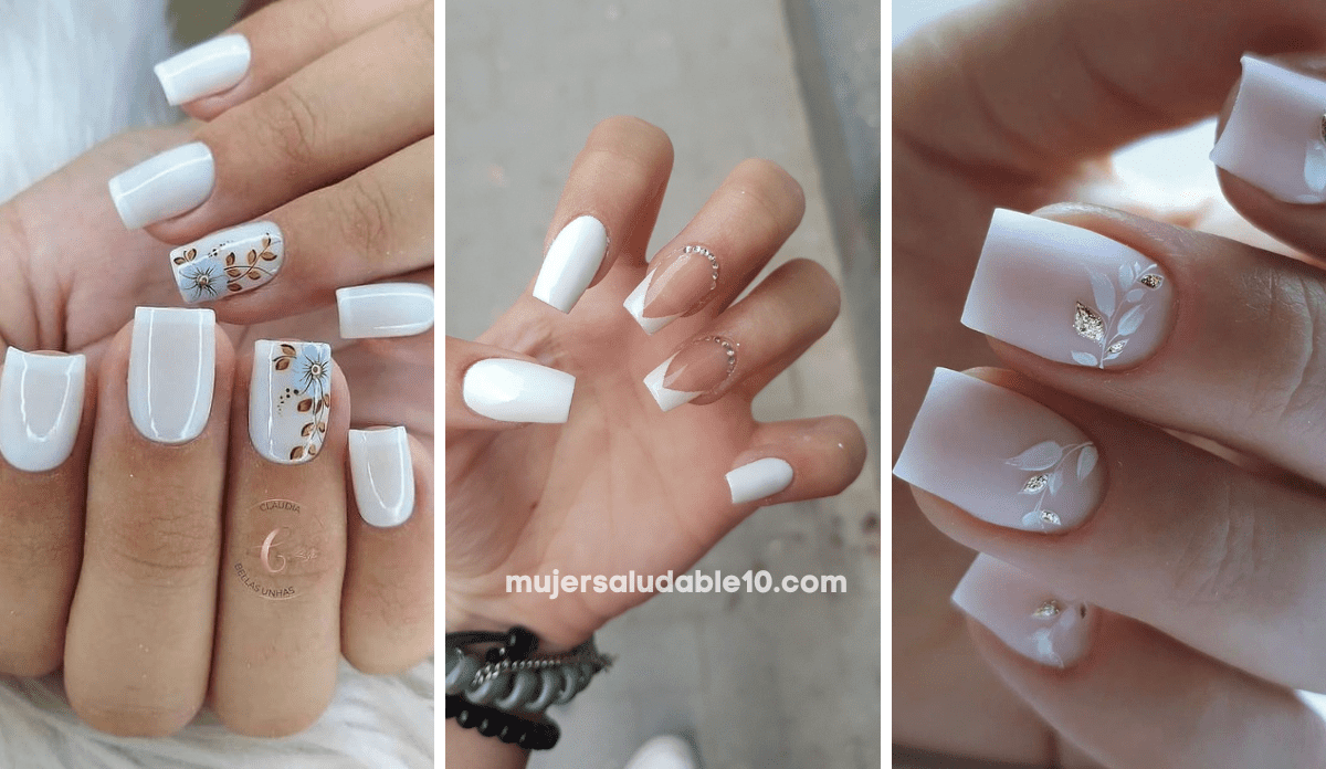 Uñas blancas o milky nails cómo potenciar la manicura más elegante