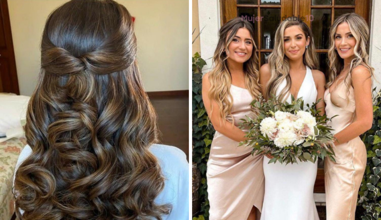 Peinados para damas de honor