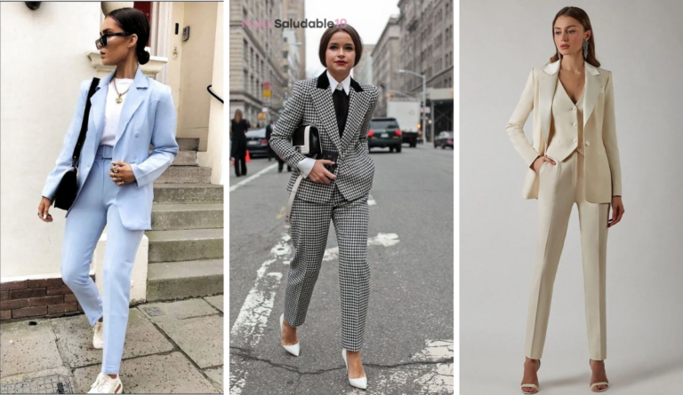 Tipos de traje sastre de mujer para agregar a tu armario