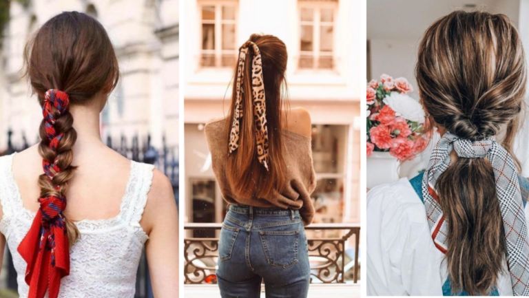 Peinados en 5 minutos con pañoleta que te hacen ver romántica
