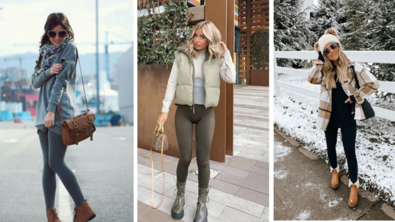 10 formas de llevar leggins en el invierno