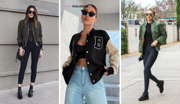 Las chaquetas “bomber” vuelven a ser tendencia y te enseñamos a llevarlas de la manera más cool
