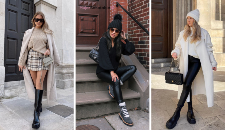 Outfits con botas de invierno para mantenerte cómoda y elegante