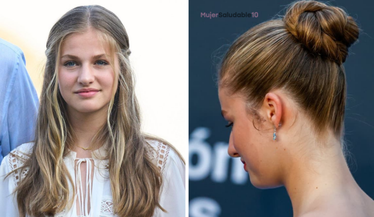 Los mejores peinados de la princesa Leonor
