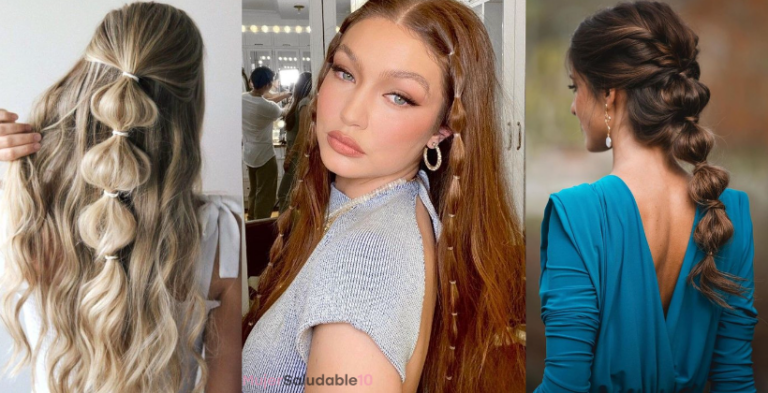 Trenza burbuja, el peinado ultra estiloso del momento