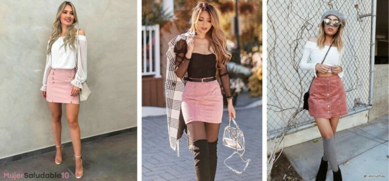 10 outfits con minifalda rosa la tendencia del 2023