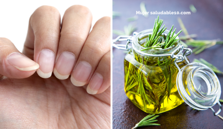 Haz tu propio esmalte “Bomba de Romero” para tener uñas más largas y fuertes