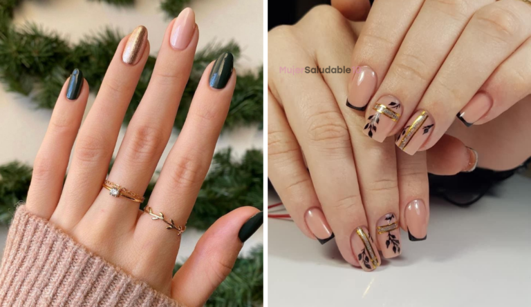 8 diseños de uñas para año nuevo