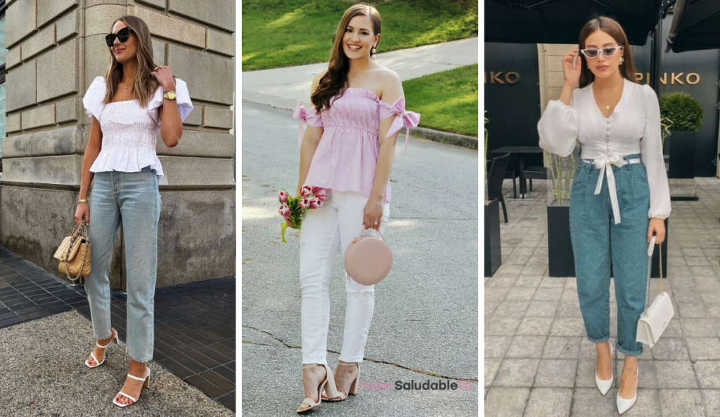 13 Outfits con jeans para bautizo Mujer saludable 10 Todo para la