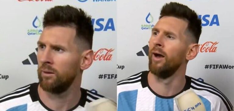 ‘¿Qué miras, bobo?’ de Messi se hace viral y es objeto de memes