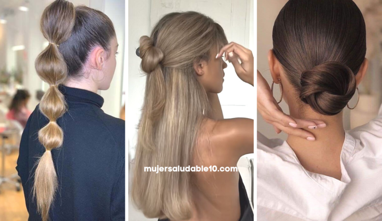 Peinados fáciles para cabello largo que puedes hacer en solo unos minutos