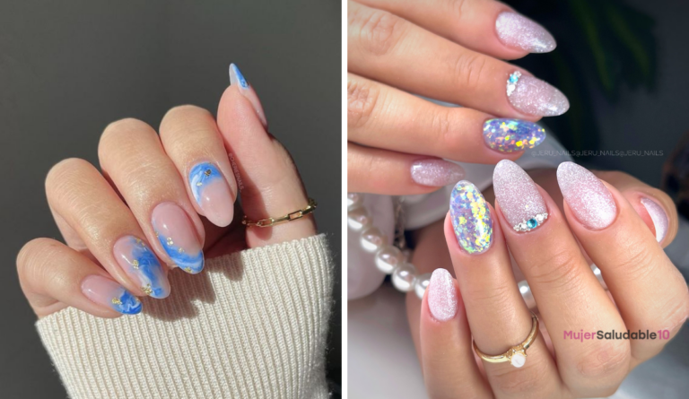 Diseños de manicuras para las que aman el mar y las colas de sirena