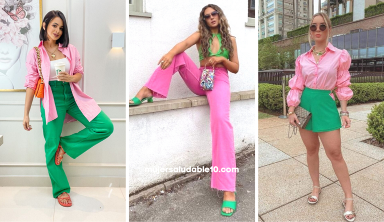 Esta temporada apuéstale al verde y rosa con estas lindas ideas