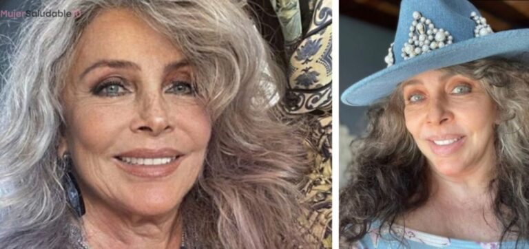 Verónica Castro muestra sus canas con orgullo a sus 70 años