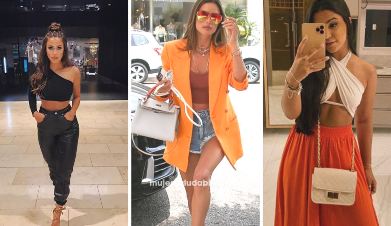 Los crop tops se pueden llevar con blazer y quedan bien. +20 outfits