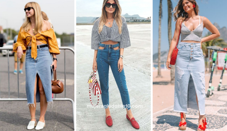 Las mujeres de 40 años podrían llevar outfits como éste: son maduras y fabulosas.