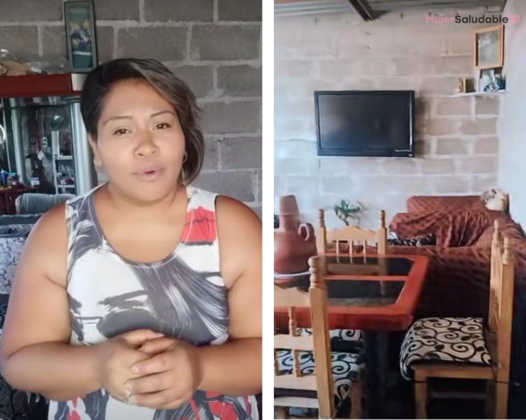 Mujer presume su casa de lámina en TikTok y se hace viral. Todos quedaron sorprendidos