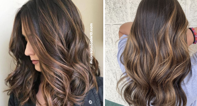 Resalta tu cabello con estilo: balayage con luces marrones para un look natural y radiante