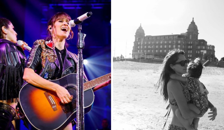 Hanna de Ha-Ash Deslumbra en Traje de Baño Junto a su Hija Matilda: ¡Madre e Hija Comparten un Encantador Momento en la Playa!