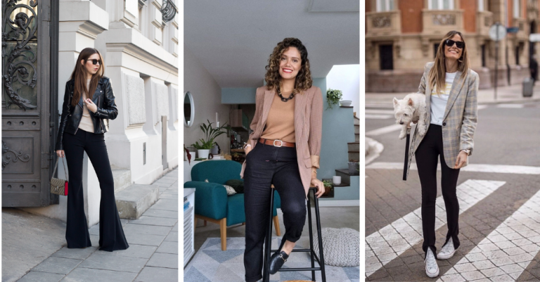 16 formas de hacer un outfit con pantalón negro