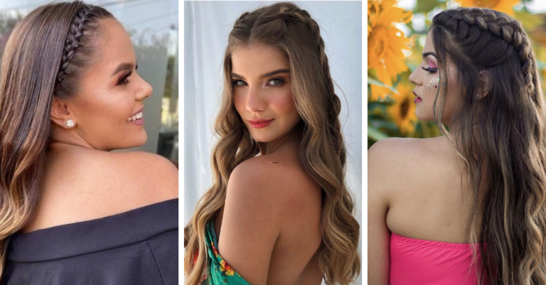 10 Peinados Juveniles Con Trenzas para Cabello Suelto